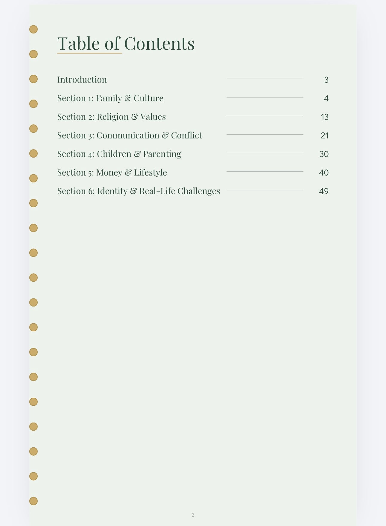 The Intercultural Relationship Workbook